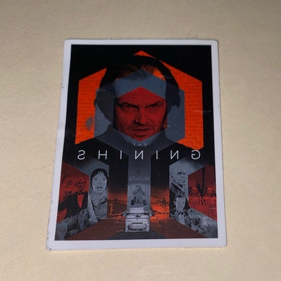 THE SHINING Sticker Pack of 2 Evil Twins + Here’s Johnny NEW Rare Collection - Picture 3 of 14